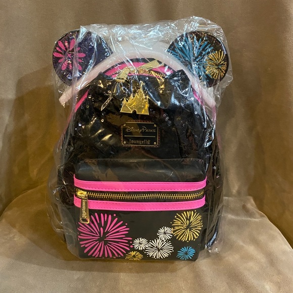 Disney Handbags - MMMA Fireworks Loungefly Bag 2020 Grand Finale 12/12